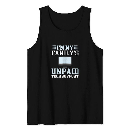 Software Developer Computer Engineer Nerd Programmer Tank Tops