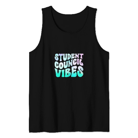 Student Council Vibes Tank Tops