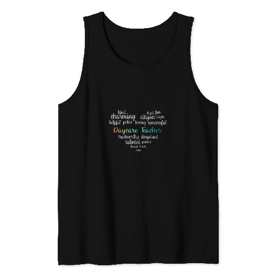 Daycare Teacher Childcare Provider 2 Tank Tops