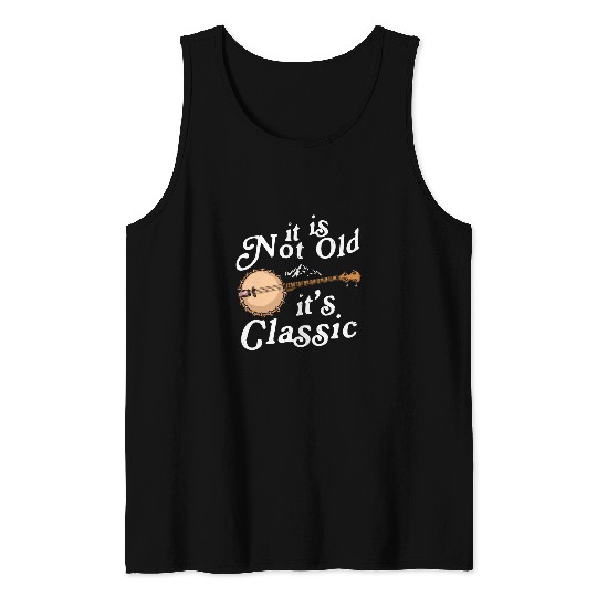 Funny Banjo Music Mandolin Asheville Bluebird Kentucky 3 Tank Tops