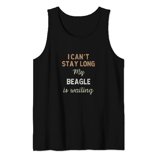 Cute Beagle Dog Breed Owner Love Puppy Tank Tops
