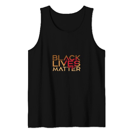 Black Lives Matter Black Queen Equality Melanin Collection Tank Tops