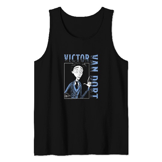 Corpse Bride Victor Van Dort Frame Tank Tops