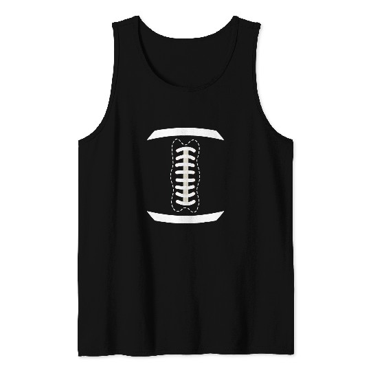 Sport American Football Ball Lace Costume Thanksgiving Football Tank Tops