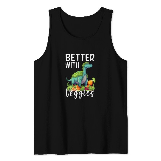 Brontosaurus Dinosaur Lover Paleontology Prehistoric Dino Tank Tops
