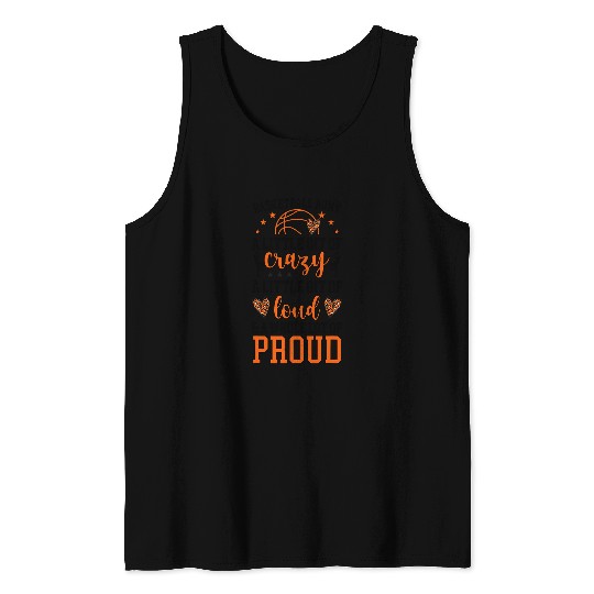 Sport Basketball Aunt Proud Auntie Of A Basketball Player Aunt Tank Tops