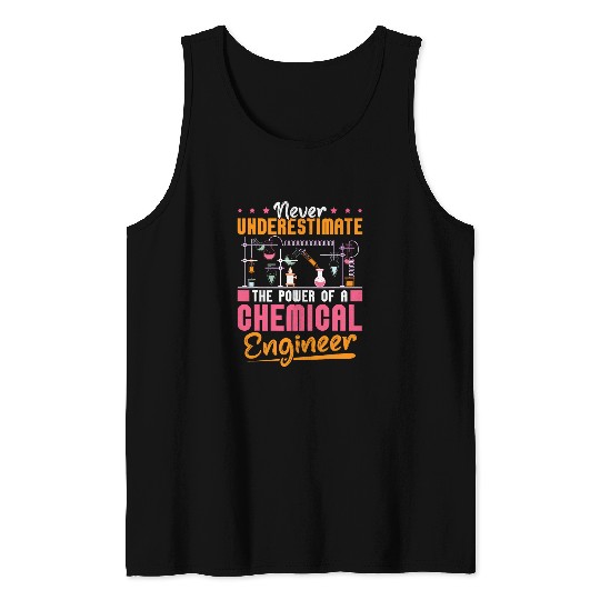 chemicals Engineer Funny Engineering Physics Chemistry 24 Tank Tops