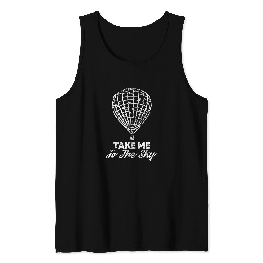 Elevate Your Style with Air Balloon Design Tank Tops