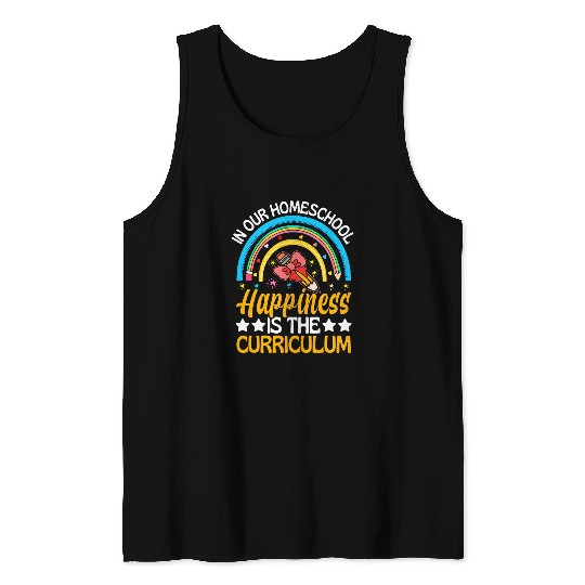 Homeschool Uniform Happiness Curriculum Homeschooled 1 Tank Tops