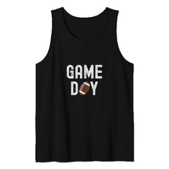 Sport American Football Game Day Sport Life Player Supporter Team Tank Tops