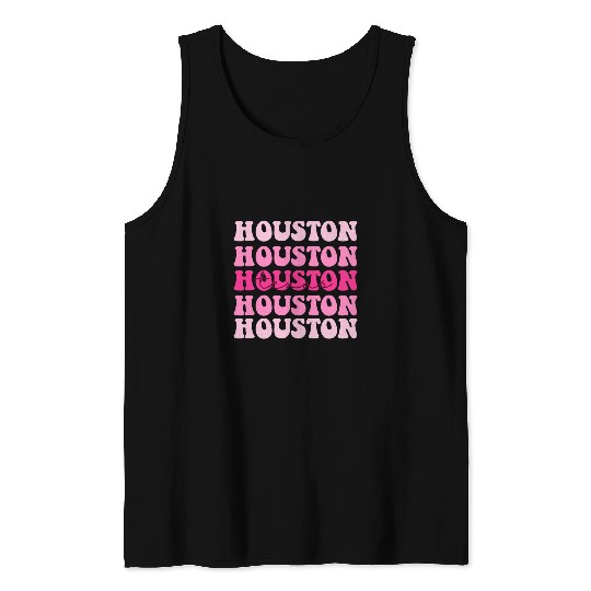 Country Music Festival Western Wear Cowgirls Howdy Houston Tank Tops