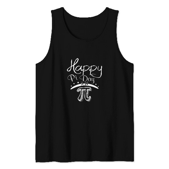 happy pi day 314 math teacher student Tank Tops