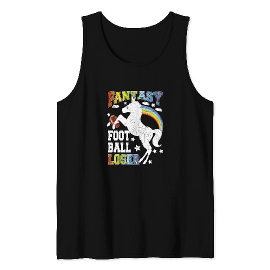 Sport American Football Fantasy Football Player for Fantasy Football Loser Tank Tops