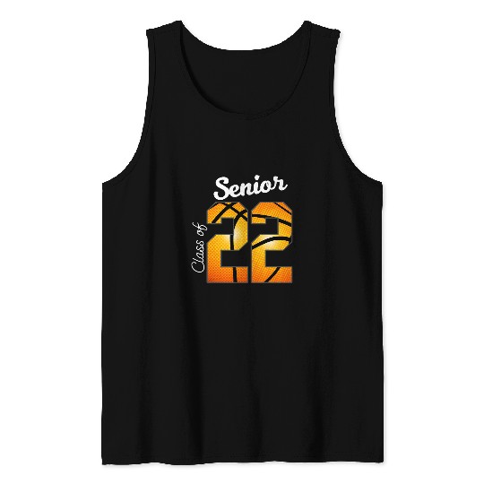 Sport Basketball Senior Class of School Graduates Tank Tops