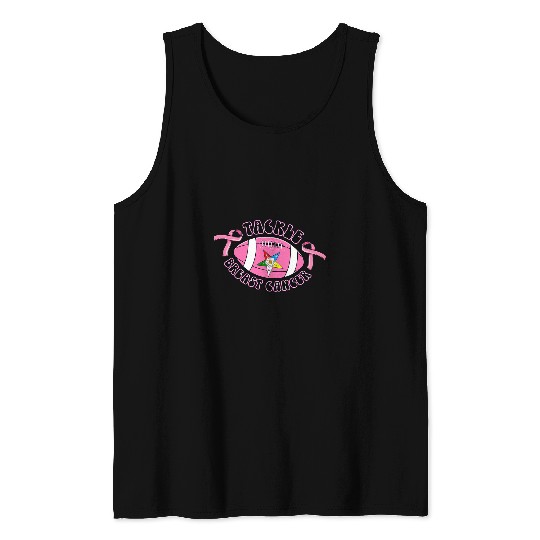 Sport American Football OES Football Tackle of Eastern Star Breast Tank Tops