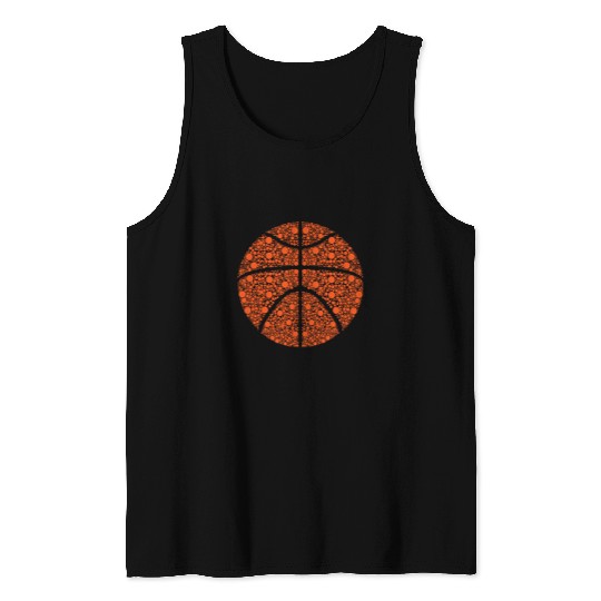 Sport Basketball Happy Dot Day Basketball Polka Dots Tank Tops
