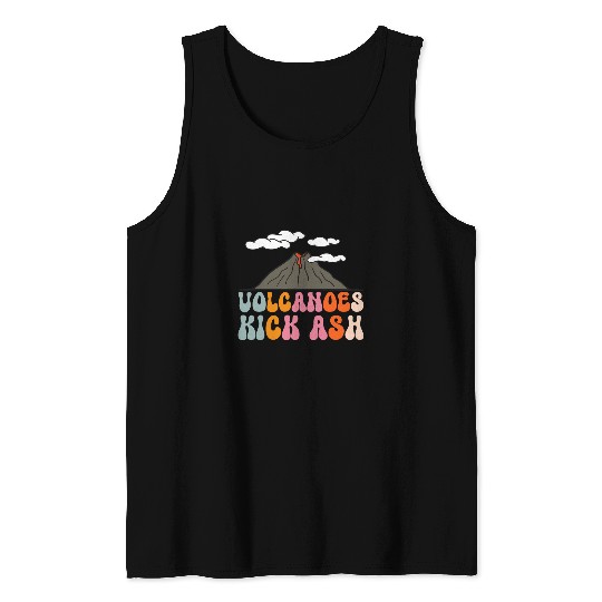 Volcanoes Kick Ash 7 Tank Tops