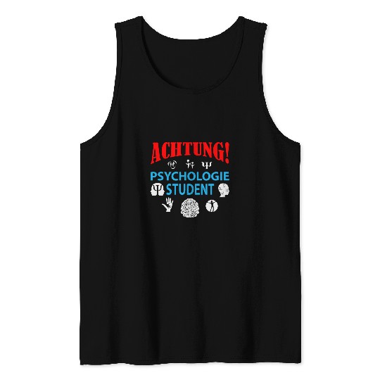 Psychology student for students at university 1 Tank Tops