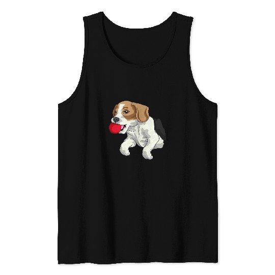 Jack Russell Pet Cute Jack Russell Terrier Chasing Ball Terrier Lover Tank Tops