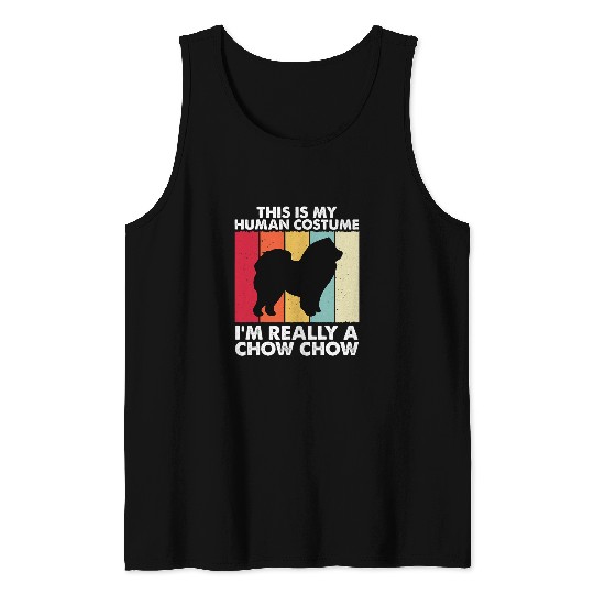 Chow Chow Pet Im Really A Chow Chow Funny Chow Chow Dog Lover Women Girl 323 Tank Tops