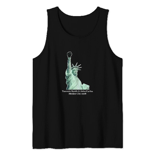 Black Power Salute Mexico City 1968 Tank Tops