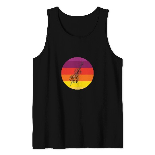 Funny Cellist Cello Music Teacher Teaches Music Tank Tops