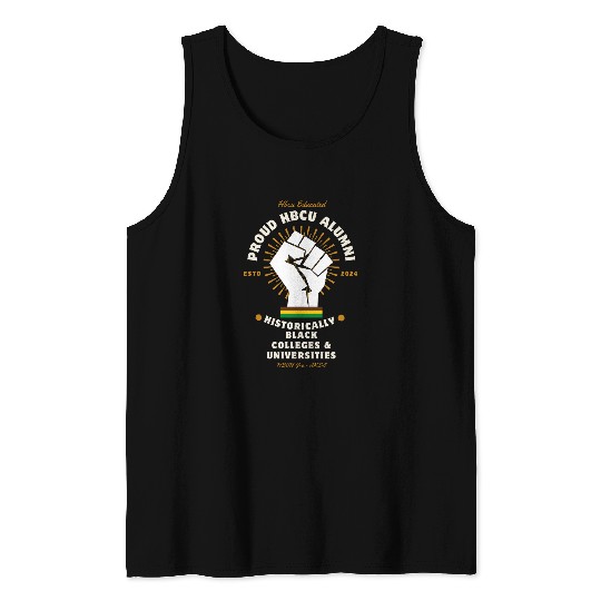 HBCU Apparel African American Proud Grad Alumni Student 1 Tank Tops