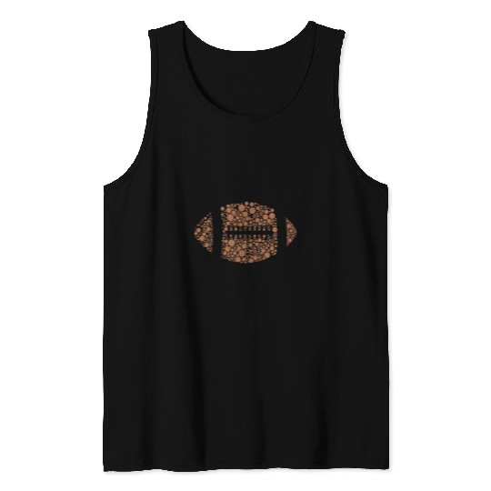 International Dot Day Football Game Day Boys Girls Student Tank Tops