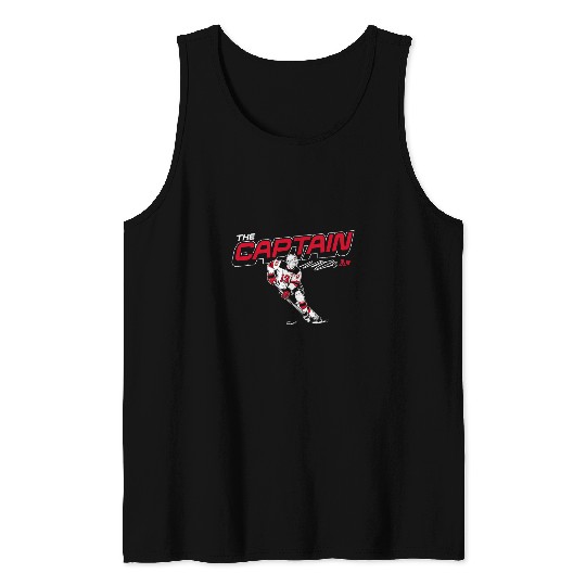 Sport Hockey Nico Hischier Captain Nico New Jersey Tank Tops