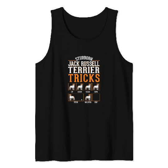 Jack Russell Pet Dog Tricks 3 Tank Tops