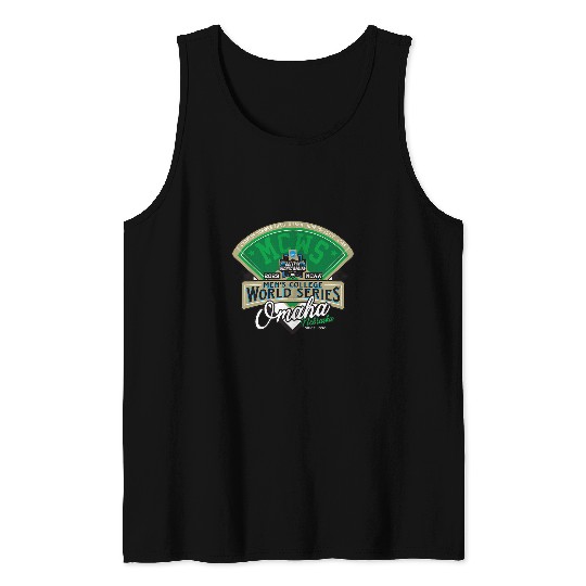 Sport Baseball College World Series Baseball MCWS Officially Licensed Tank Tops