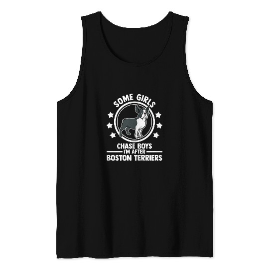 Border Collie Pet Womens Im after Boston Terrier Tank Tops