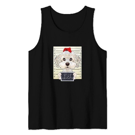 Bichon Pet Frise Dear Santa I Can Explain Funny Christmas Bichon Frise Tank Tops