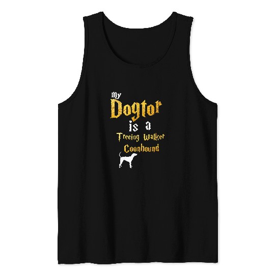 Coonhound Pet Mens Treeing Walker Coonhound Treeing Walker Tank Tops