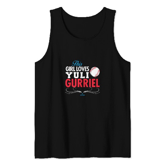 Sport Baseball MLBPA Major League Baseball Yuli Gurriel MLBGRL304 Tank Tops