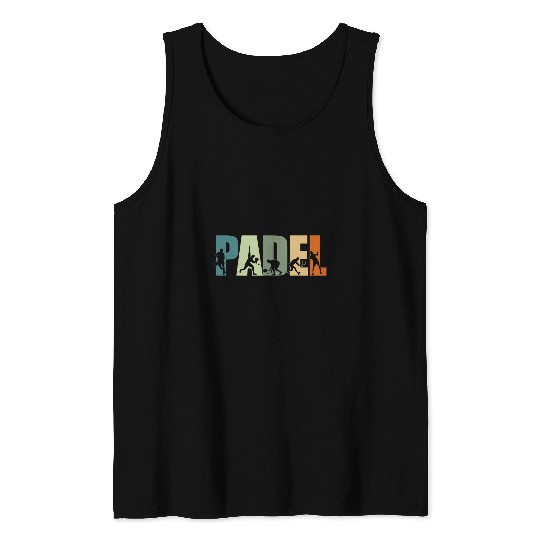 Sport Padel tennis Funny Padel players Tank Tops