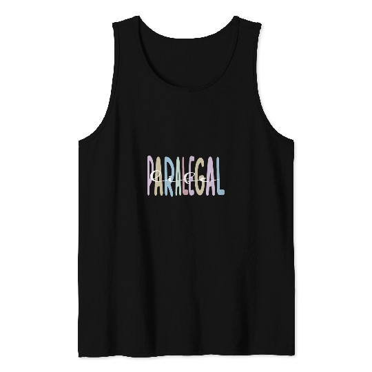 Paralegal Life Law Attorney Assistant Paralegal Tank Tops
