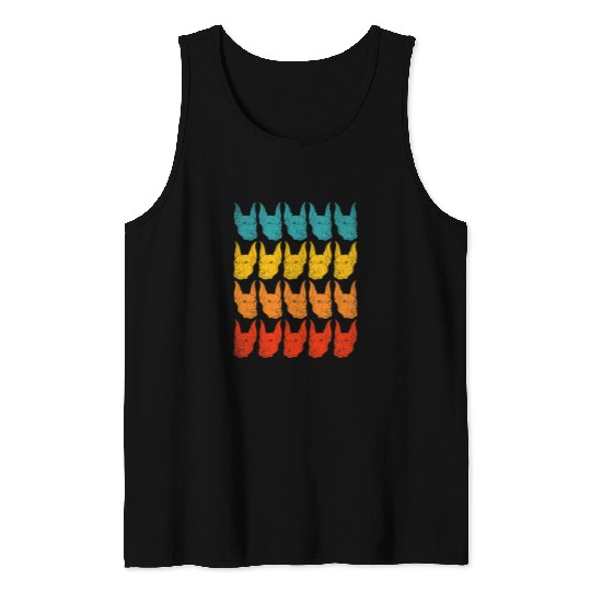 Doberman Pet Retro Dog Lover Tank Tops