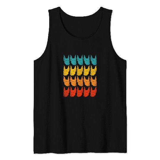 Doberman Pet Retro Dog Lover Tank Tops