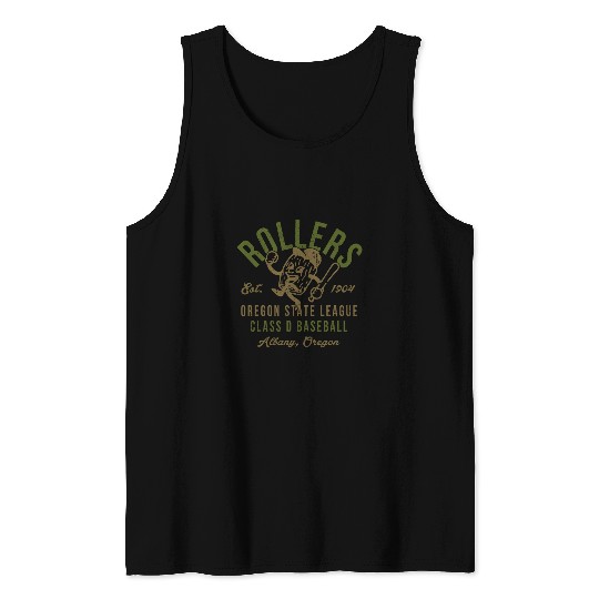 Sport Baseball Albany Rollers Oregon vintages Defunct Baseball Unisex Tank Tops