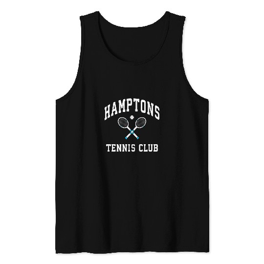 Sport Tennis Hamptons Tennis Club Preppy New York Montauk Varsity Tank Tops