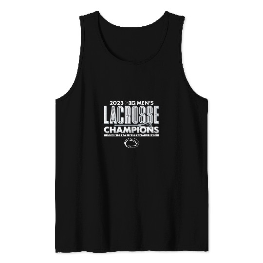 Sport Lacrosse Penn State Nittany Lions Big Ten Champs Mens Lacrosse 1 Tank Tops