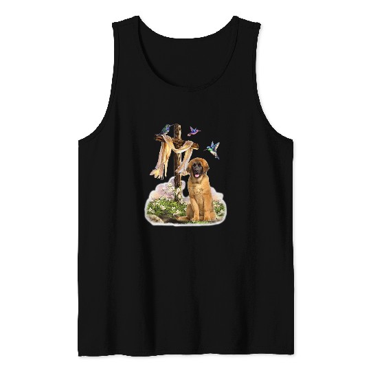 Leonberger Pet Hummingbird Leonberger Tank Tops