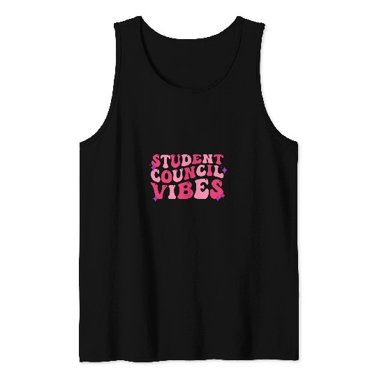 Student Council Vibes School Student Council 1 Tank Tops