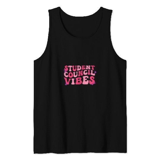 Student Council Vibes School Student Council 1 Tank Tops