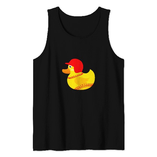 Sport Baseball Ducks on the pond Baseball Quote for a Baseball lover Tank Tops