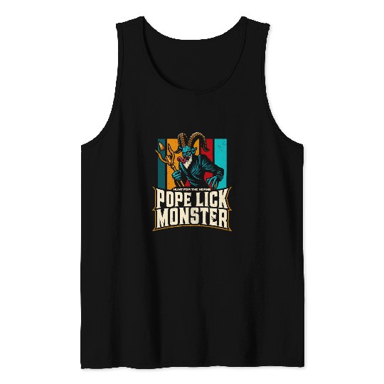 Pope Lick Monster Legendary Creature Cryptozoology Cryptid 14 Tank Tops