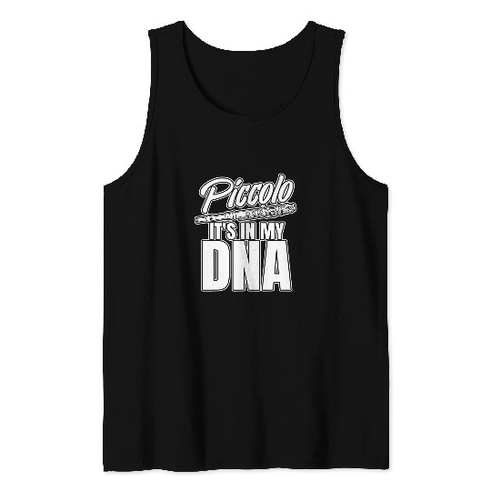 Funny Flute Piccolo Instrument Music Flute Player Beginner Lesson 214 Tank Tops