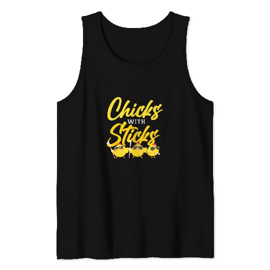 Sport Hockey Chicken Lover Field Hockey Friends Besties Buddy Chicken Chicks With 21 Tank Tops