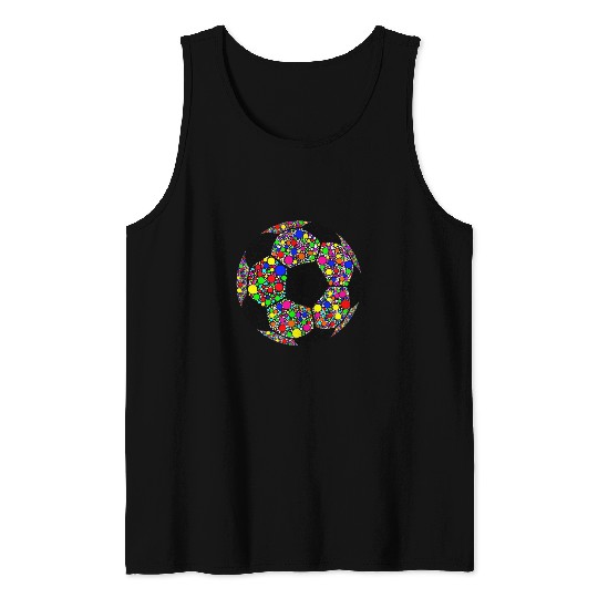 Sport Soccer Happy Dot Day International Dot Day Polka Dot Soccer 2 6 Tank Tops